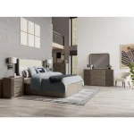 Sariel Queen Upholstered Bed Beds Beds 30