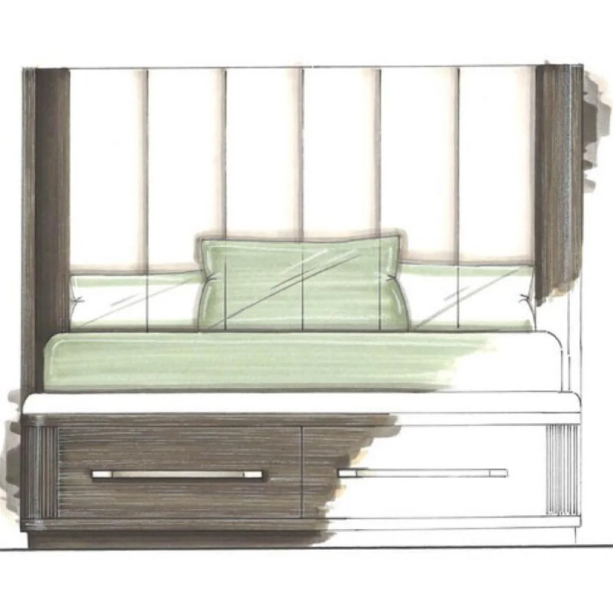 Sariel King Upholstered Bed Beds Beds 29