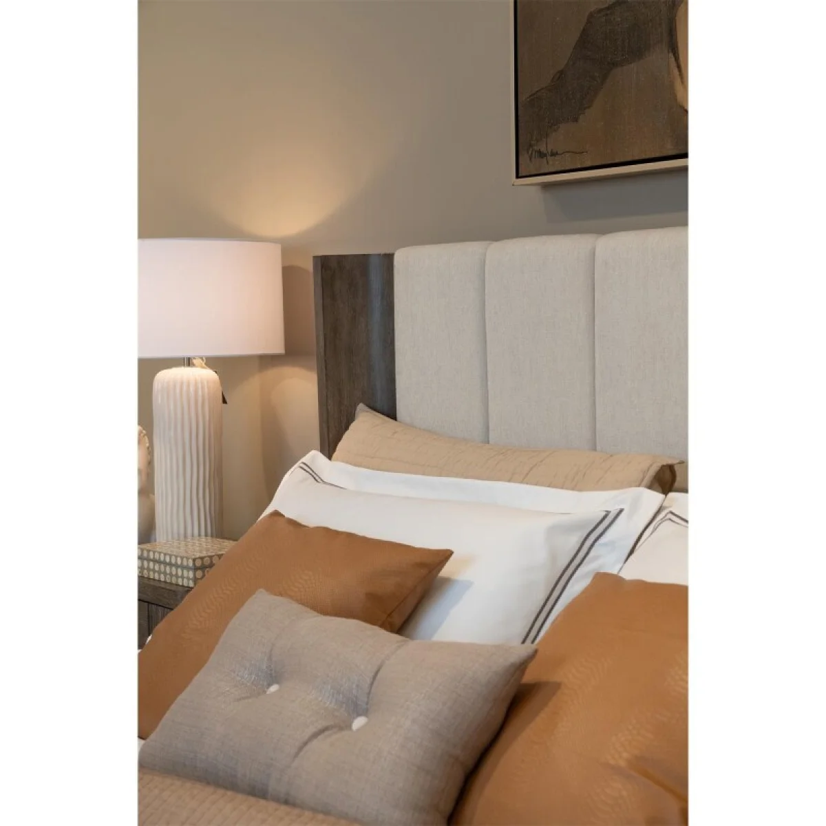 Sariel King Upholstered Bed Beds Beds 25