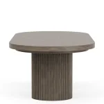 Sariel Double Pedestal Dining Table Dining Tables Brown 31
