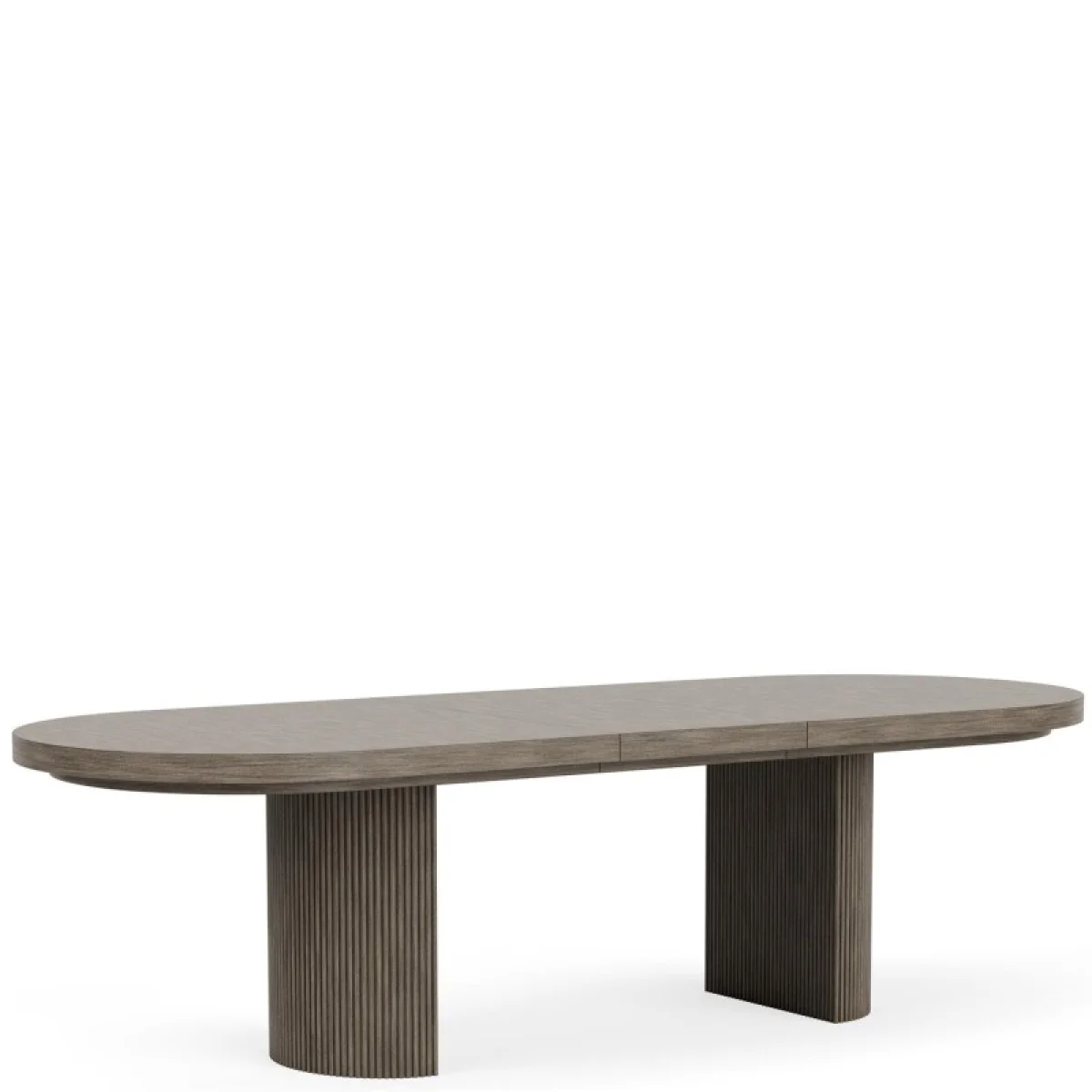 Sariel Double Pedestal Dining Table Dining Tables Brown 19