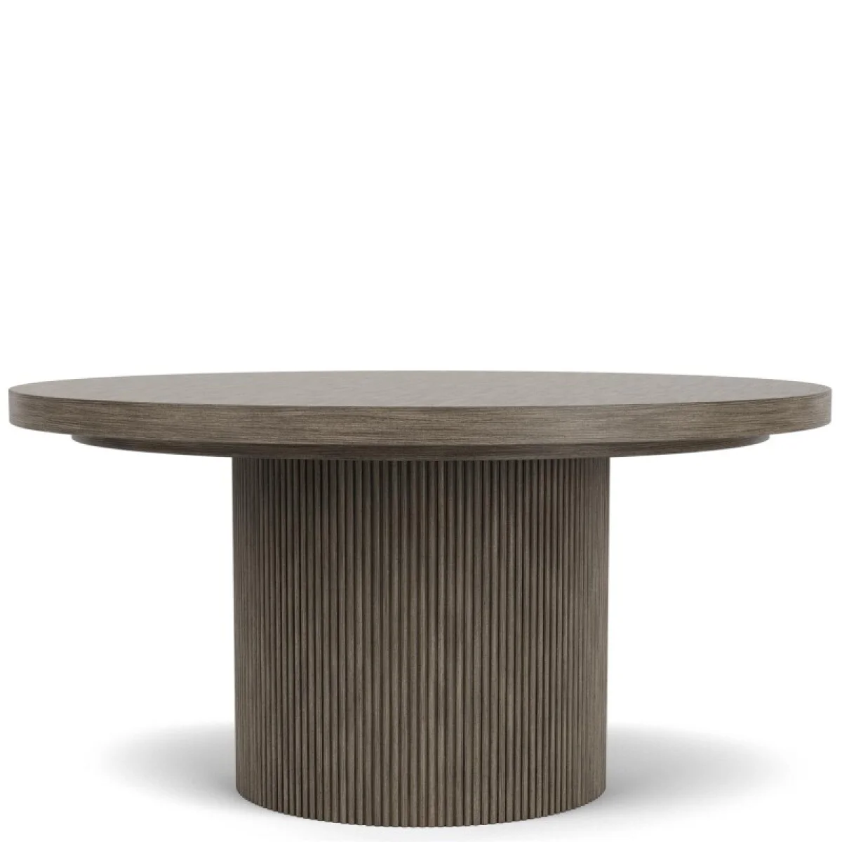 Sariel Round Dining Table Dining Tables Brown 6