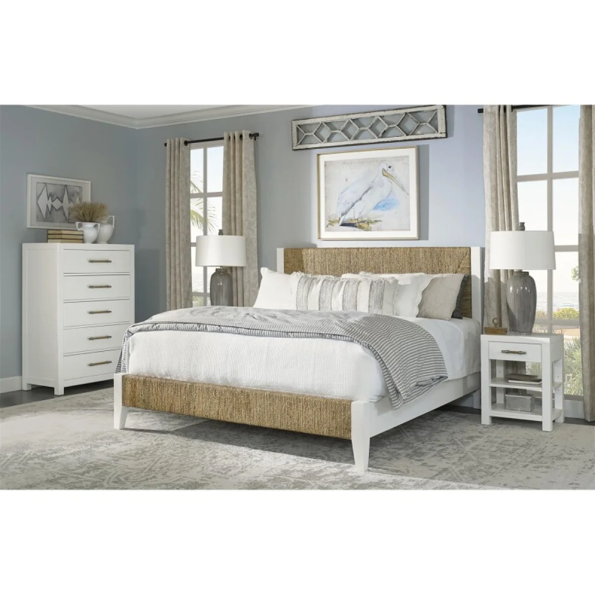 Rosalie Queen Woven Bed Beds Beds 11