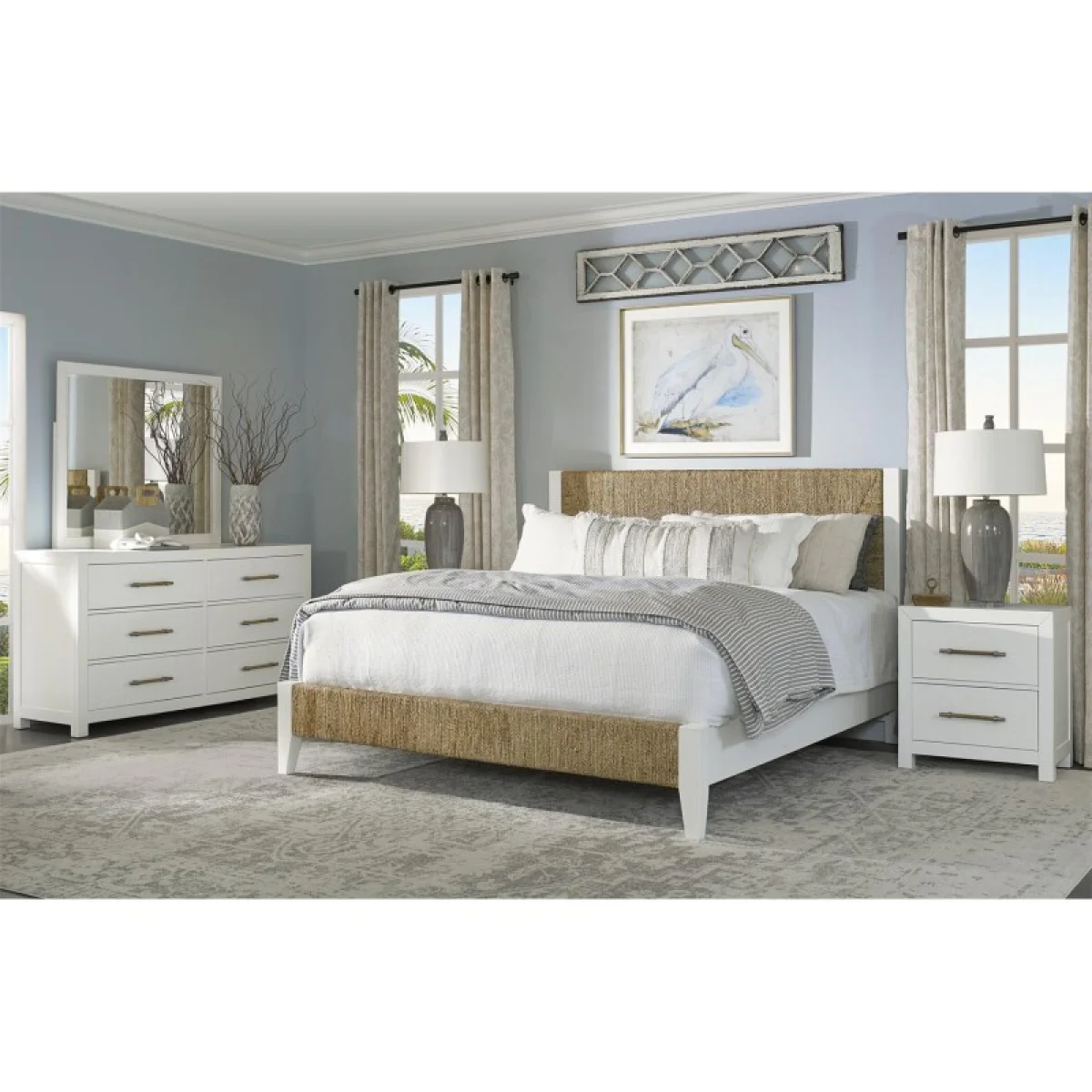 Rosalie Queen Woven Bed Beds Beds 12