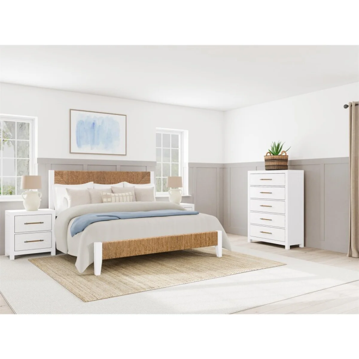 Rosalie King Woven Bed Beds Beds 4