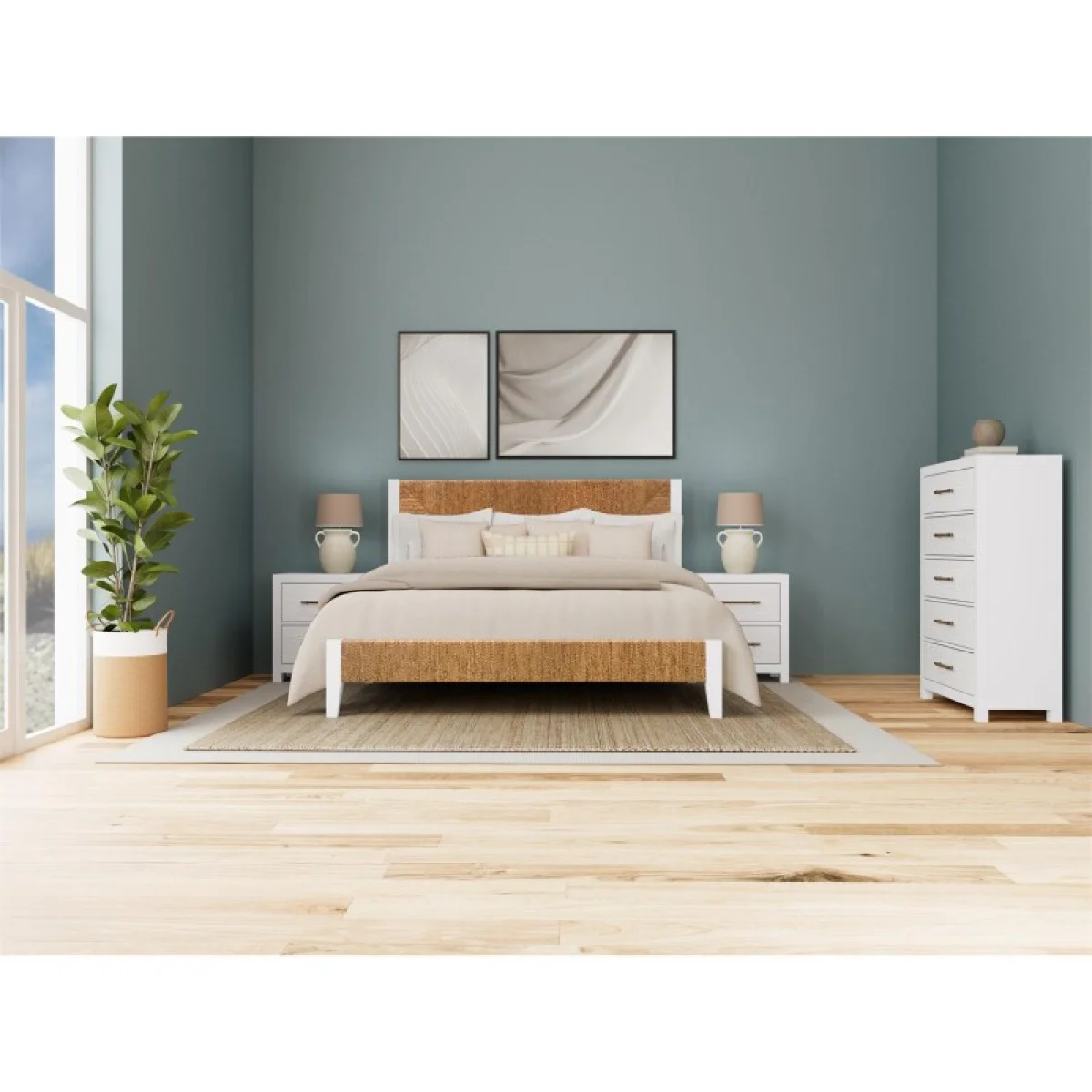 Rosalie King Woven Bed Beds Beds 8