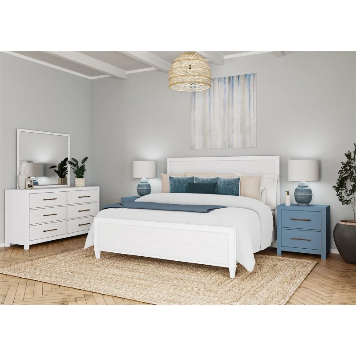 Rosalie King Panel Bed Beds Beds 6