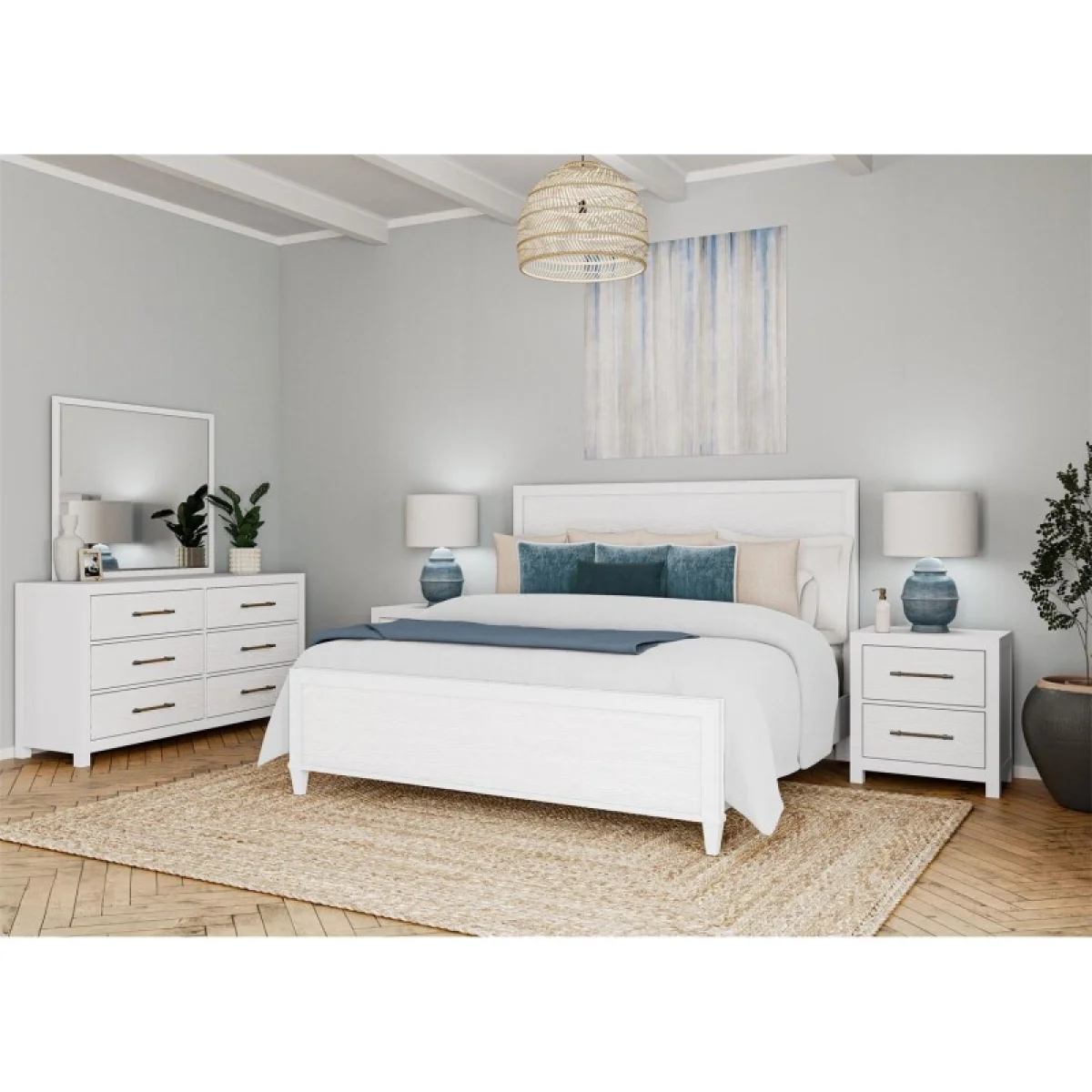 Rosalie King Panel Bed Beds Beds 7