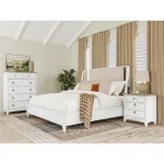 Maddox Queen Spindle Bed Beds Aged Cotton 15