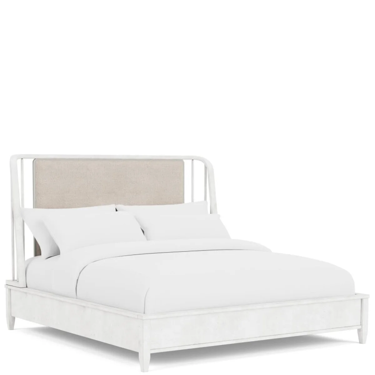 Maddox Queen Spindle Bed Beds Aged Cotton 6