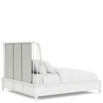 Maddox Queen Spindle Bed Beds Aged Cotton 20