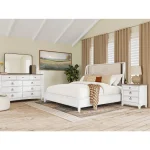Maddox Queen Spindle Bed Beds Aged Cotton 21