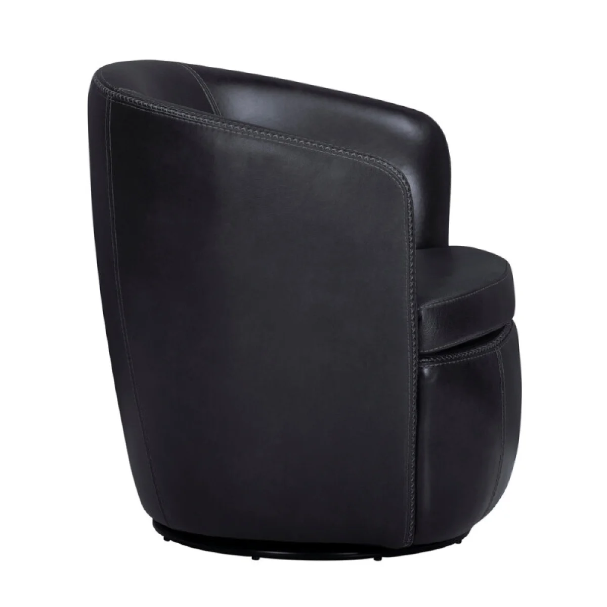Barolo – Vintage Onyx Swivel Club Chair Chairs black 9