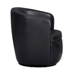 Barolo – Vintage Onyx Swivel Club Chair Chairs black 17