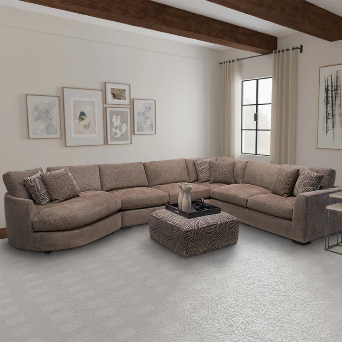 The Bump – Alistair Fossil 4pc Package A (915l, 920, 921r, 950) Sectionals Alistair Fossil 4