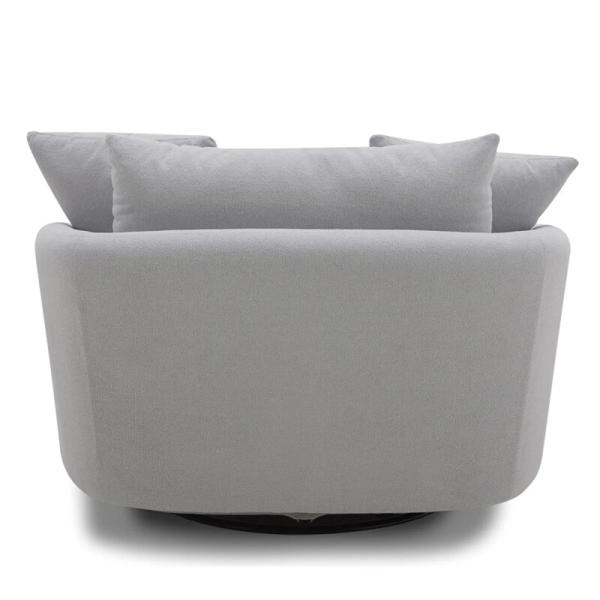 Boomer – Dame Dove Large Swivel Chair W/ 2 Toss Plws Chairs Chairs 10