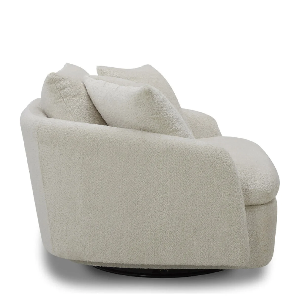 Boomer – Utopia Sand Large Swivel Chair W/ 2 Toss Plws Chairs Chairs 9