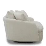 Boomer – Utopia Sand Large Swivel Chair W/ 2 Toss Plws Chairs Chairs 17