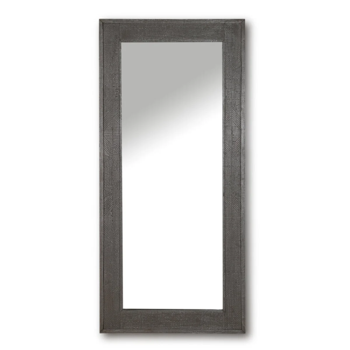 Crossings Serengeti Floor Mirror Mirrors Gray 9