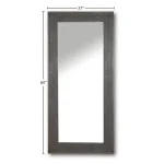 Crossings Serengeti Floor Mirror Mirrors Gray 21