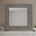 Crossings Serengeti Wall Mirror Mirrors Gray 12