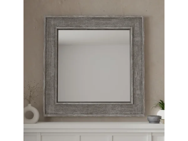 Crossings Serengeti Wall Mirror Mirrors Gray
