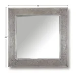 Crossings Serengeti Wall Mirror Mirrors Gray 18