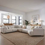 Escape – Mirage Mist 4pc Package A (921,915,920,950) Sectionals Cream 12