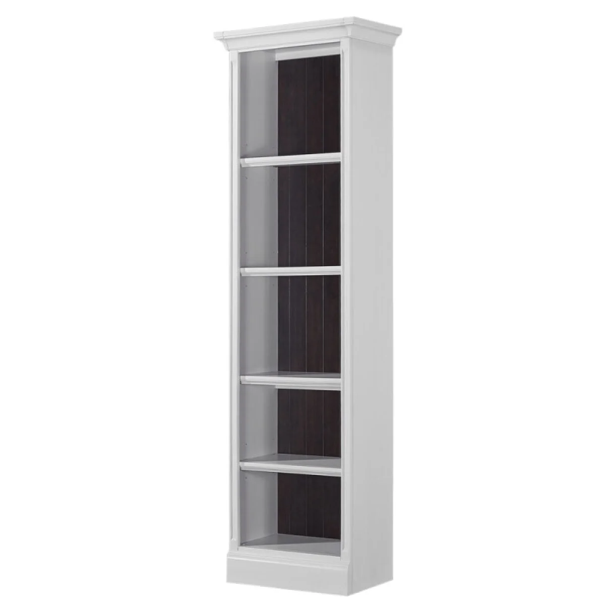 Shoreham – Effortless White 24 In. Bookcase Bookcases Bookcases 6