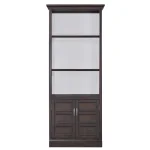 Shoreham – Medium Roast 35 In. Door Bookcase Bookcases Bookcases 26