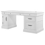 Shoreham – Effortless White Pedestal Desk (sho#480, Sho#481 & Sho#482) Desks Desks 15