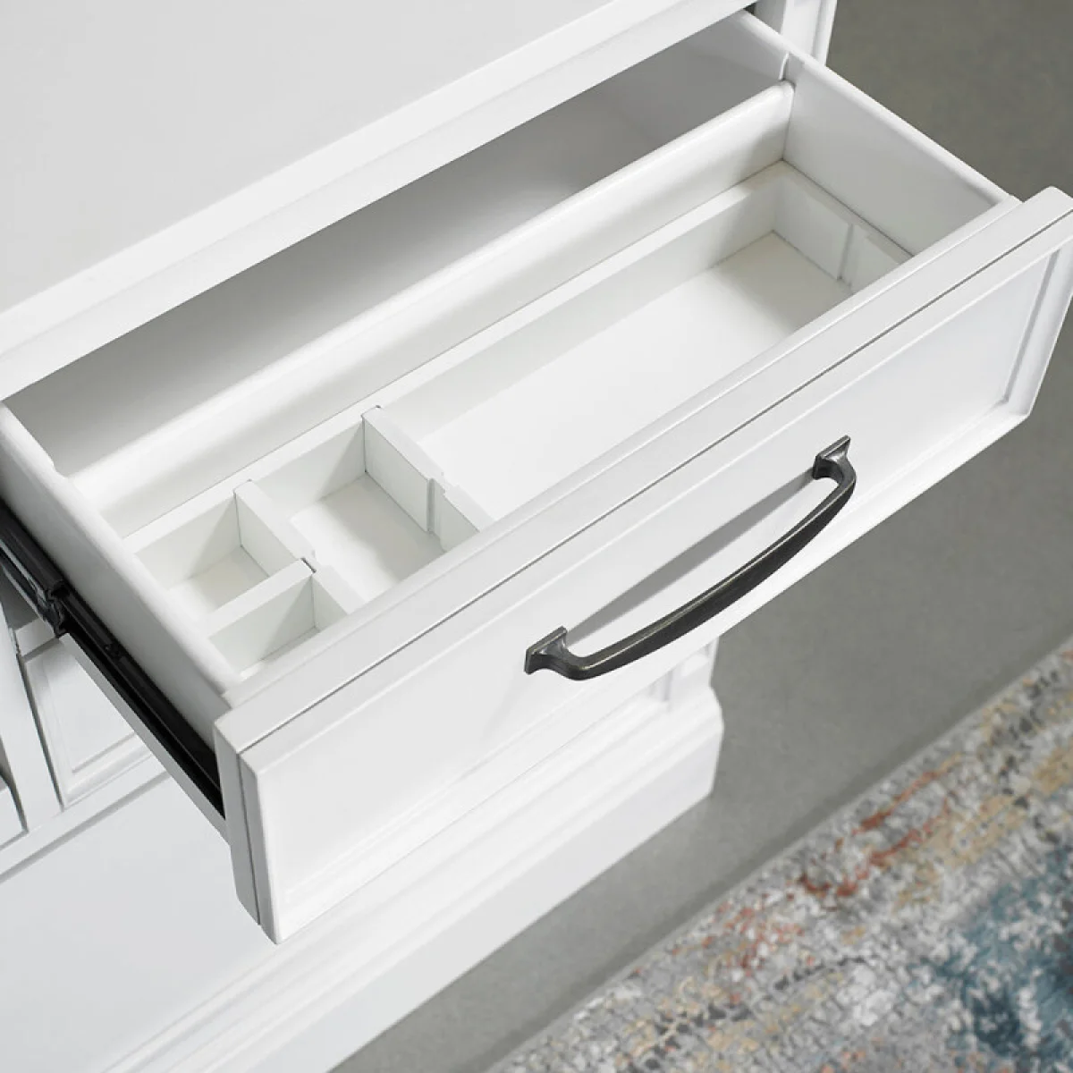 Shoreham – Effortless White Pedestal Desk (sho#480, Sho#481 & Sho#482) Desks Desks 8