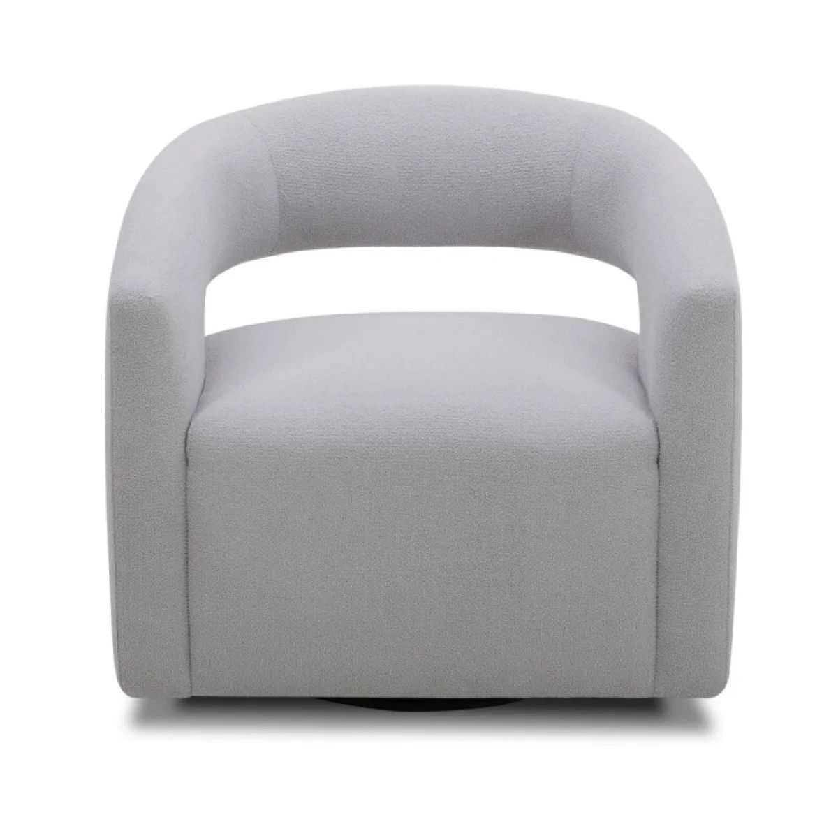 Orbit – Dame Dove Open Back Accent Swivel Chair Chairs Chairs 7