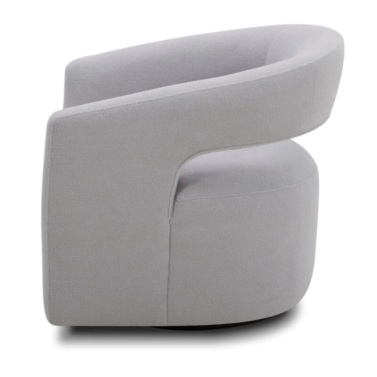 Orbit – Dame Dove Open Back Accent Swivel Chair Chairs Chairs 8