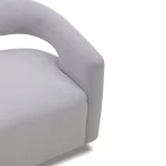 Orbit – Dame Dove Open Back Accent Swivel Chair Chairs Chairs 20