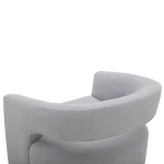 Orbit – Dame Dove Open Back Accent Swivel Chair Chairs Chairs 21