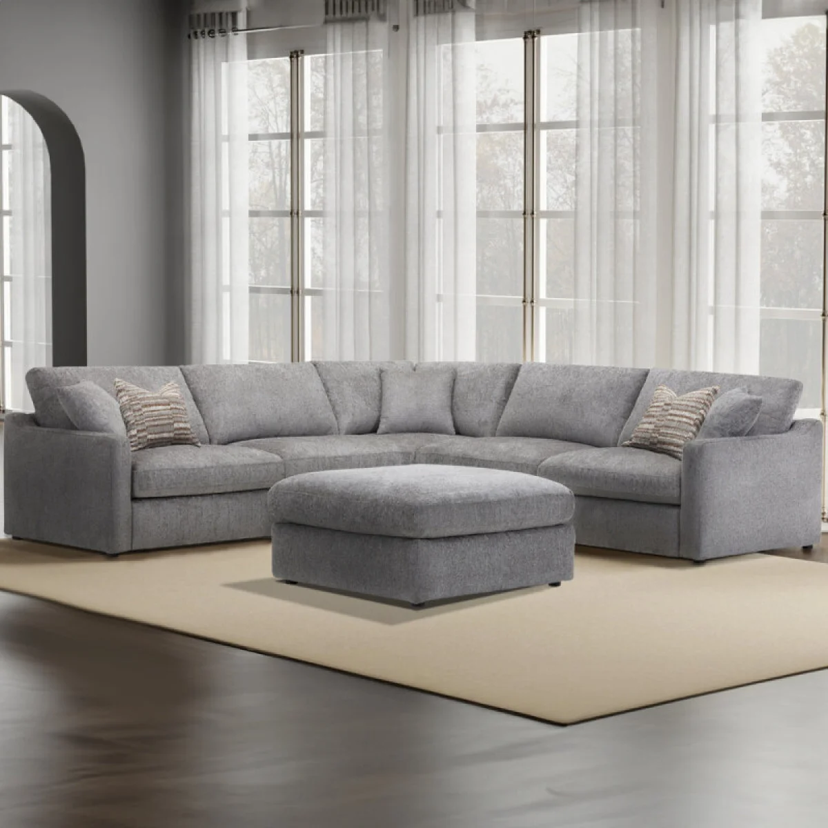 Surrender- Burmese Natural 5pc Package (911(2),910(2),950) Sectionals Burmese Nature 4