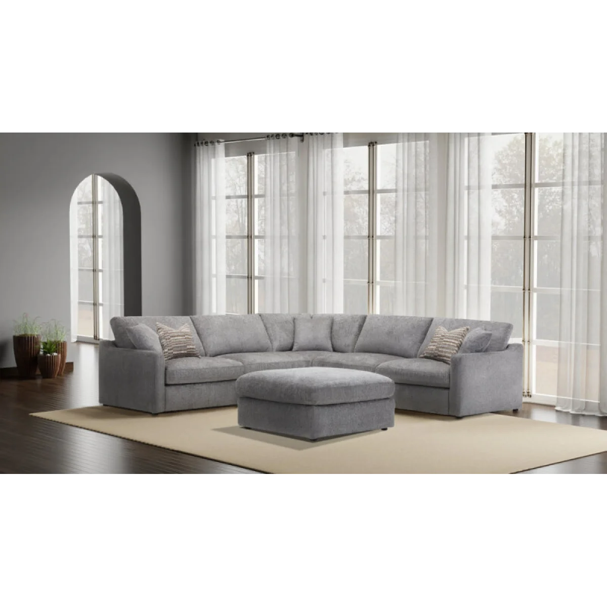 Surrender- Burmese Natural 5pc Package (911(2),910(2),950) Sectionals Burmese Nature 6