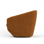 The Twist – Elise Rust Accent Swivel Chair Chairs Brown 22