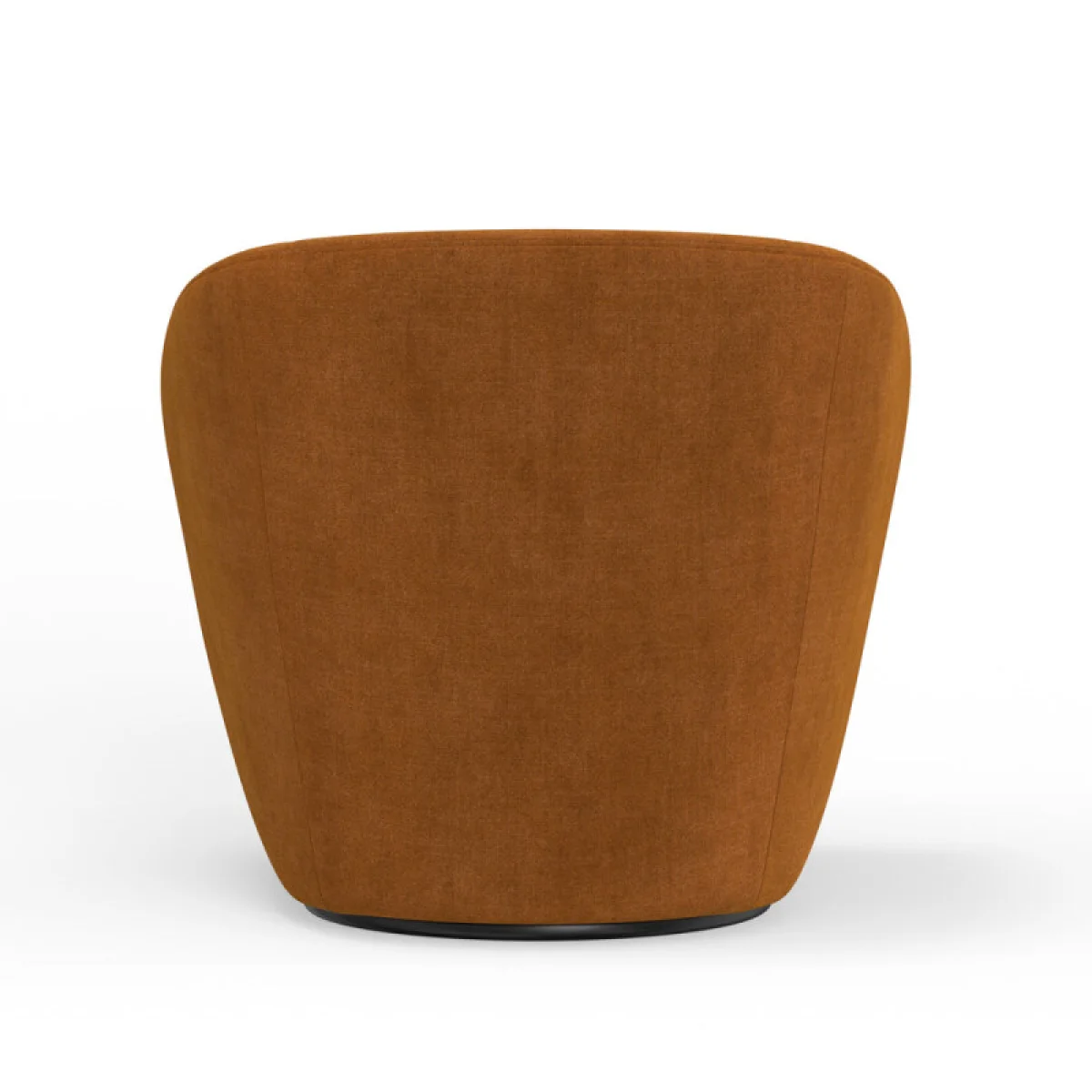 The Twist – Elise Rust Accent Swivel Chair Chairs Brown 10