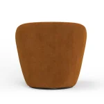 The Twist – Elise Rust Accent Swivel Chair Chairs Brown 23