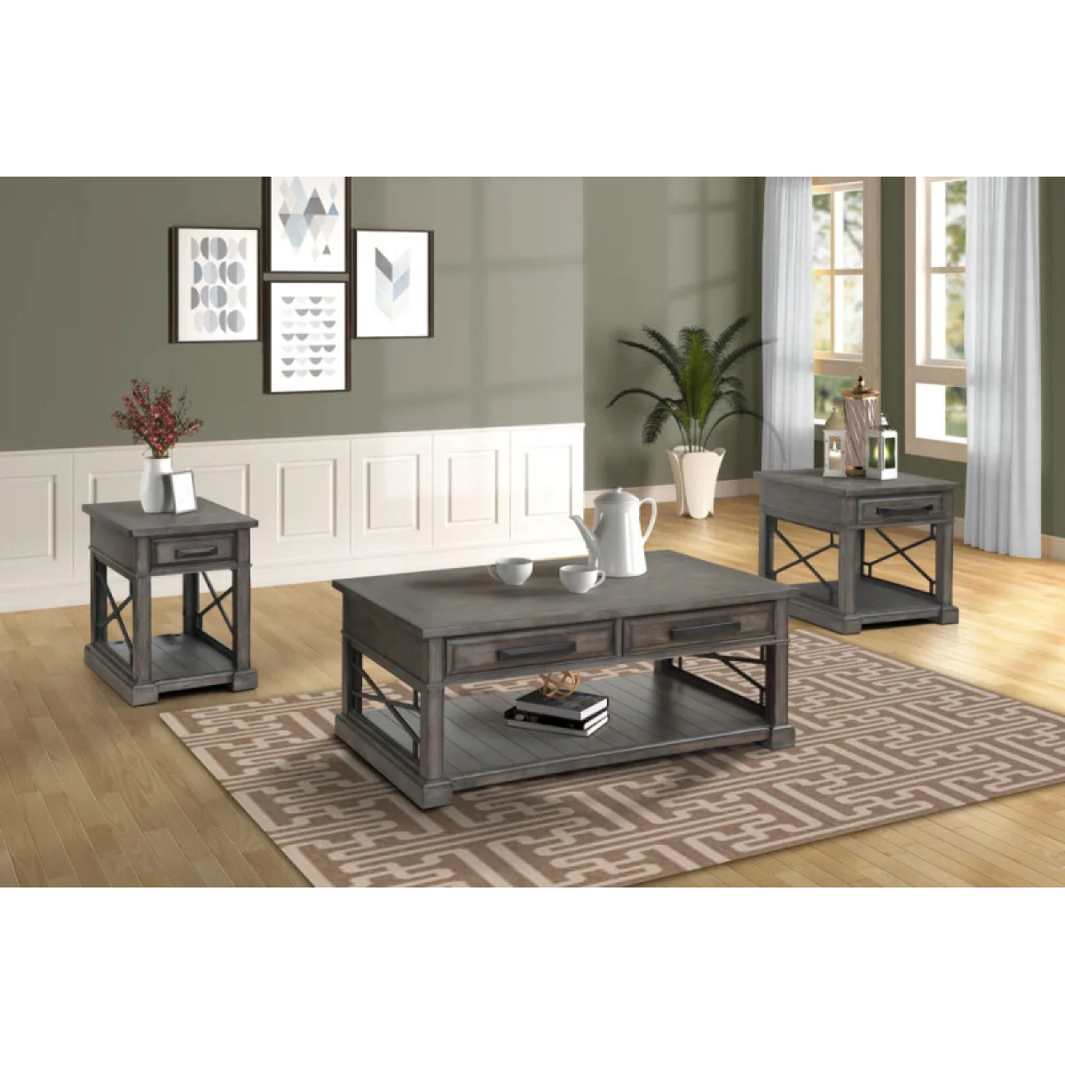 Sundance – Smokey Grey End Table End tables End Tables 6