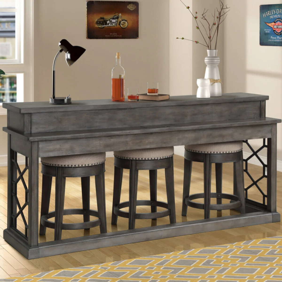 Sundance – Smokey Grey Everywhere Console Table Console Tables Console Sofas 4
