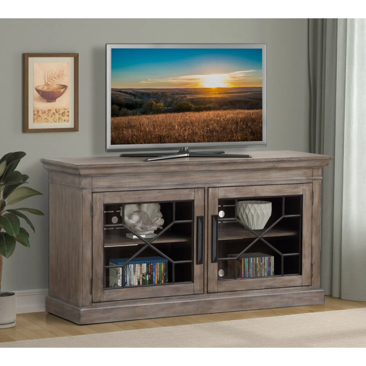Sundance – Sandstone 63 In.tv Console Entertainment Stands Brown 4
