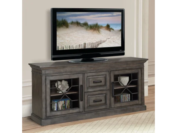 Sundance – Smokey Grey 76 In.tv Console Entertainment Stands Entertainment Stands
