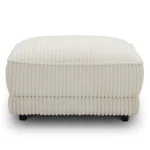 Utopia – Mega Ivory Ottoman Ottomans & Poufs Cream 9