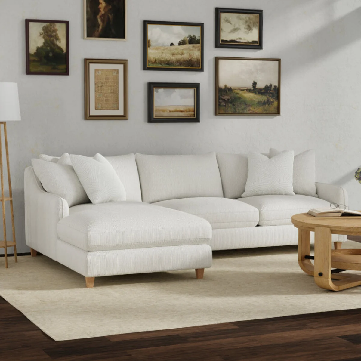Vogue – Farlo Chalk 2pc Chofa – Package A (960l,921r) Sectionals Farlo Chalk 8