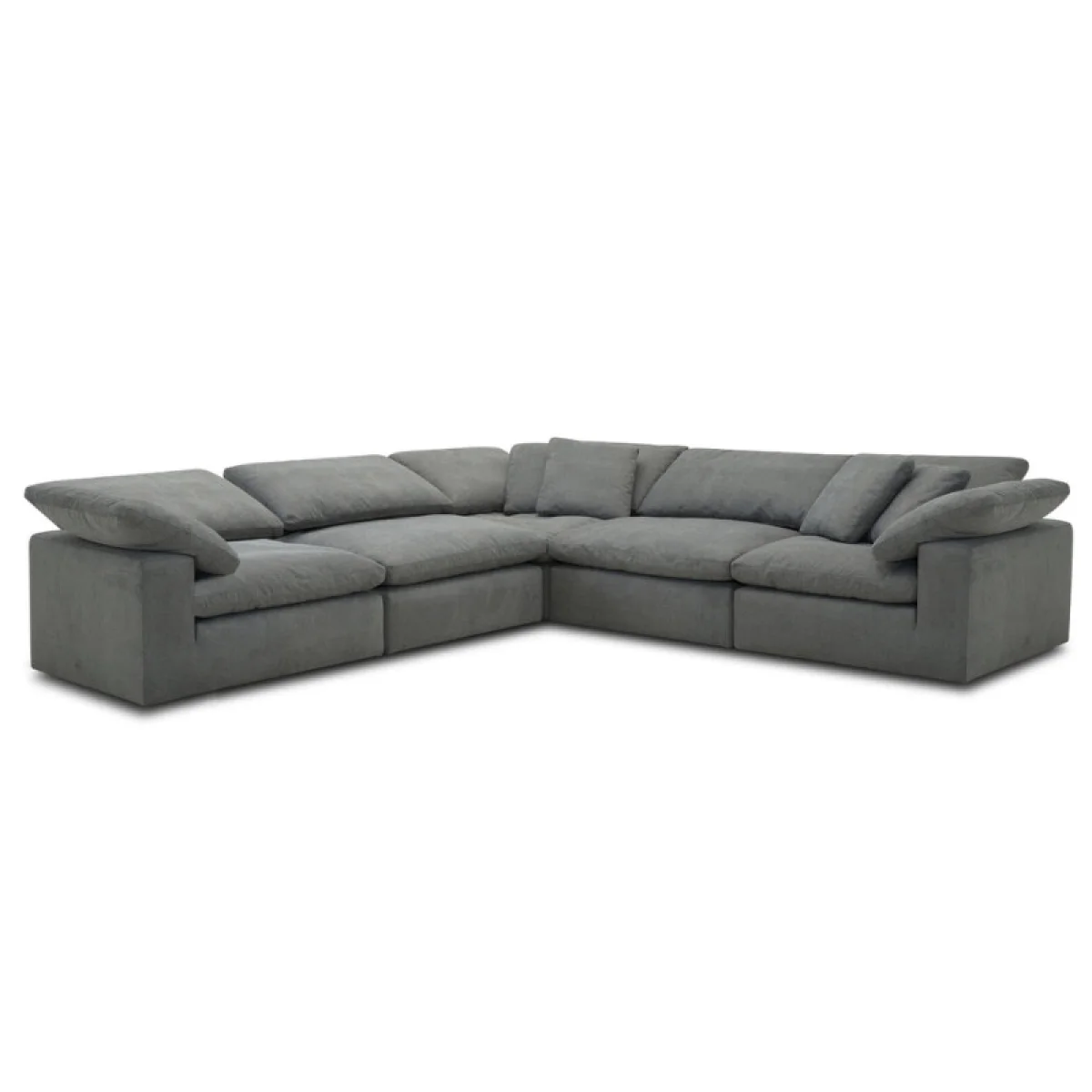 Exhale – Mathis Thunder 5pc Package A (910(2),955(3)) Sectionals Gray 4
