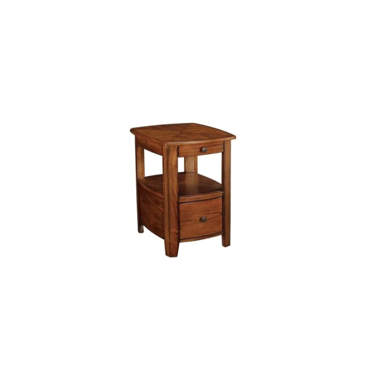 Primo Chairside Table Chairside Tables Brown 4