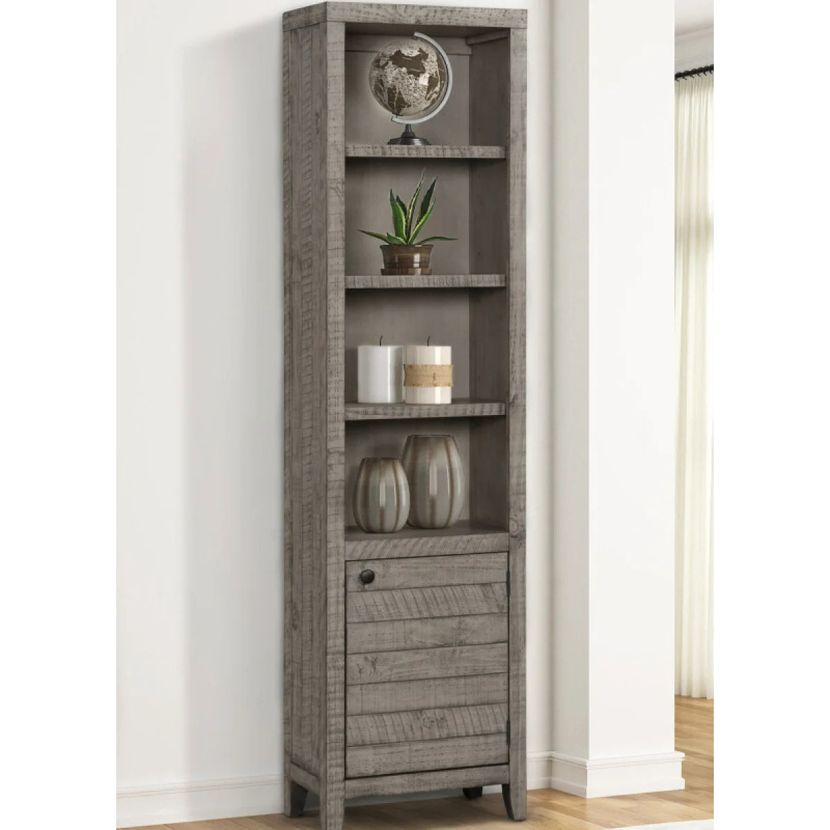 Tempe – Grey Stone 22 In. Open Top Bookcase Bookcases Bookcases 4
